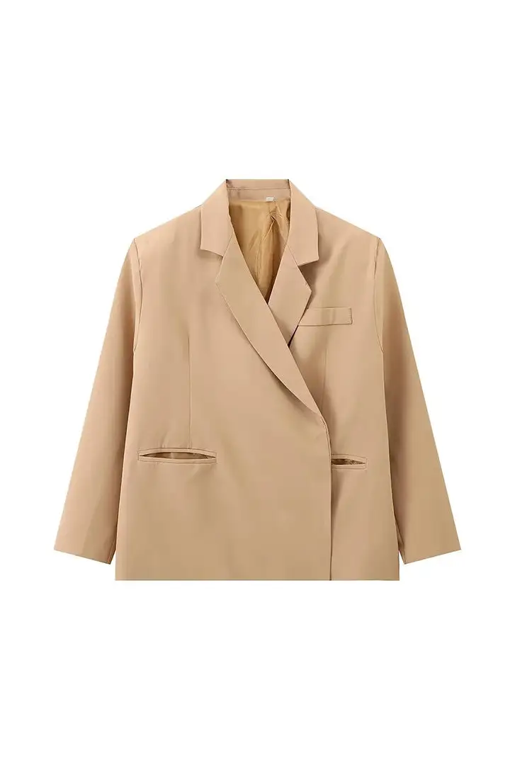 Oversized Slit Blazer