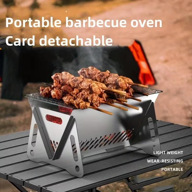 Portable Folding Grill Stand