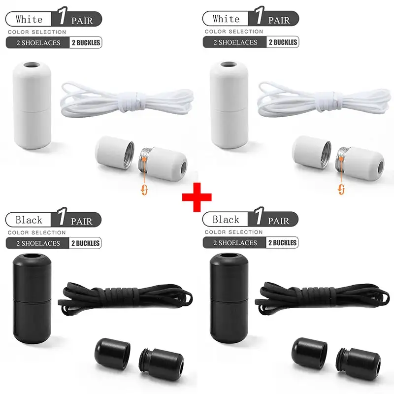 Elastic No-Tie Everyday Shoelaces