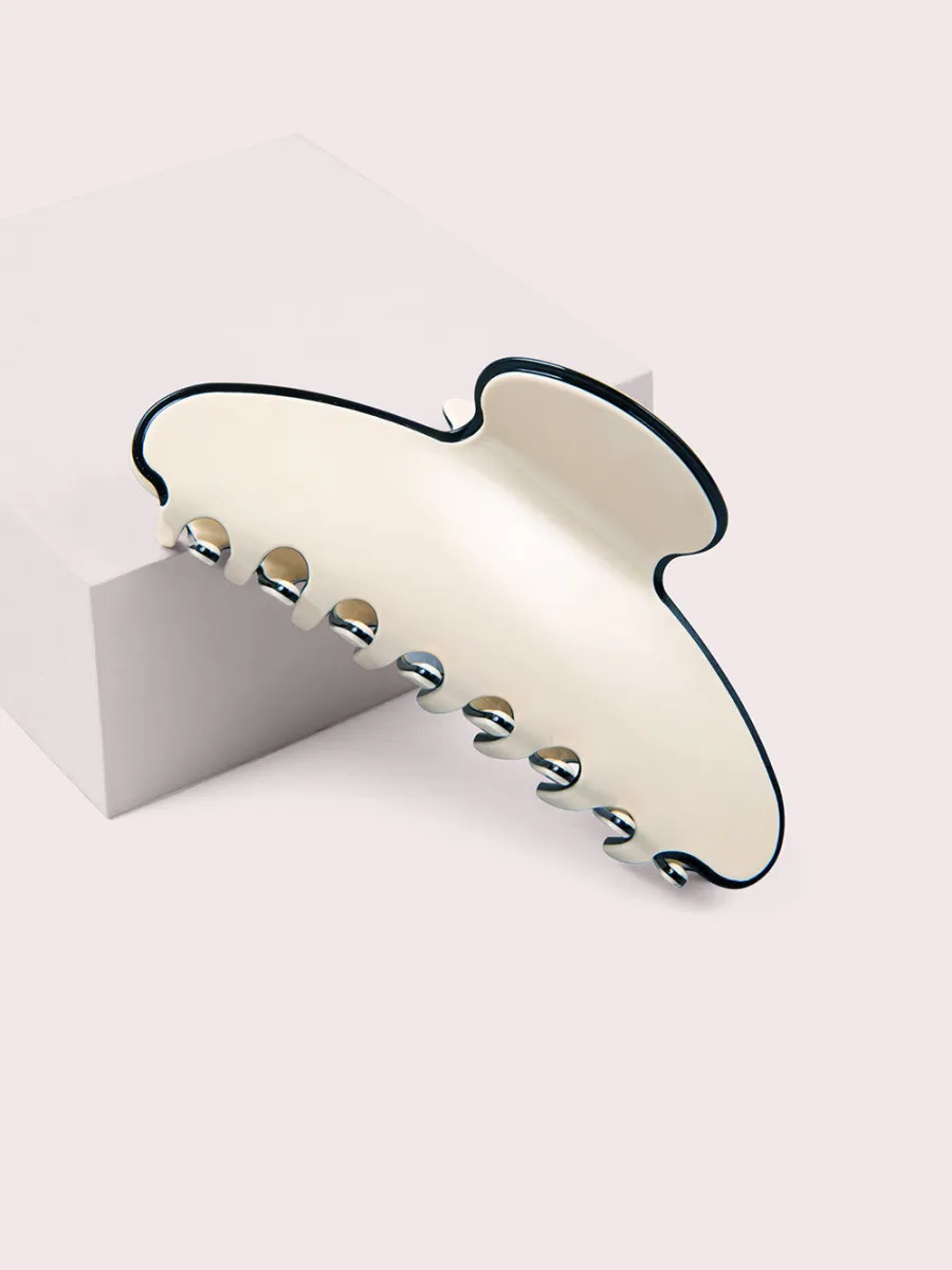 Contrast Trim Hair Clip