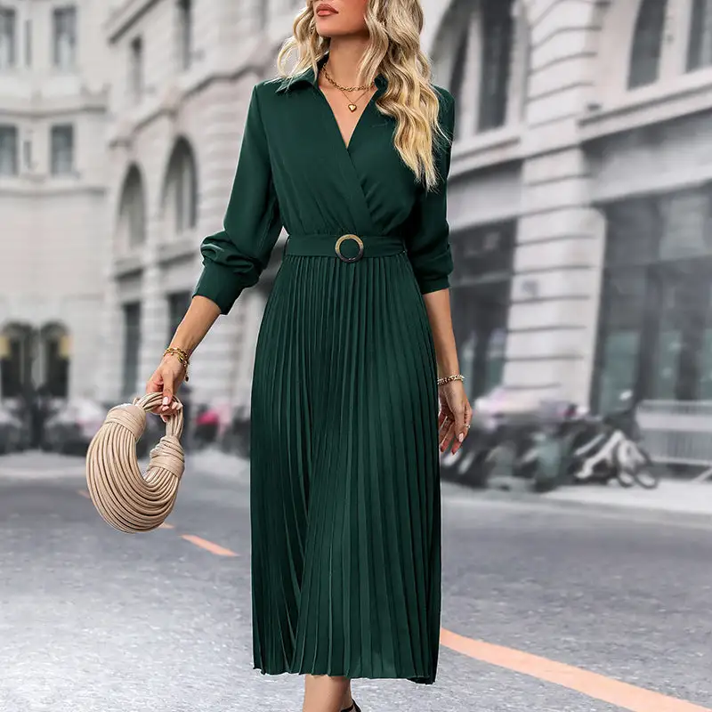 Women's Pleated Dress