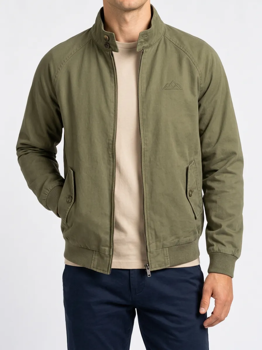 Versatile Jacket with Multi Pocket Bomber Detail