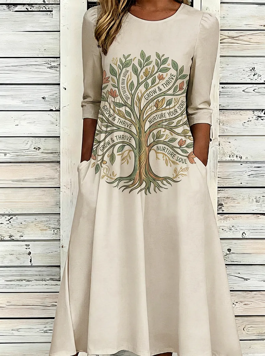 Tree Of Life Grow And Thrive Dress