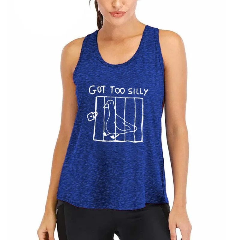 Got Too Silly  Athletic Tank
