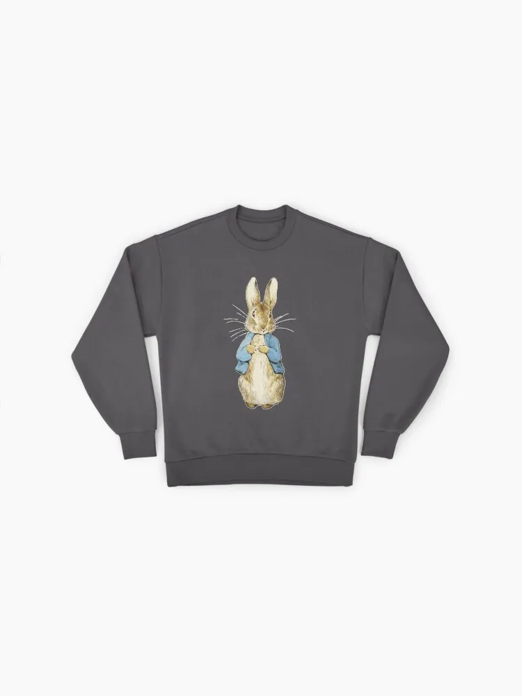 Classic Cartoon Bunny Graphic Sweatshirt
