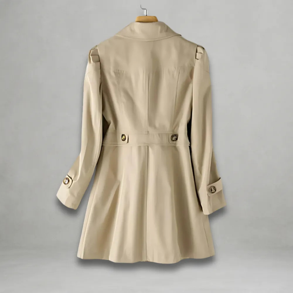 Modern Tailored Trench Coat