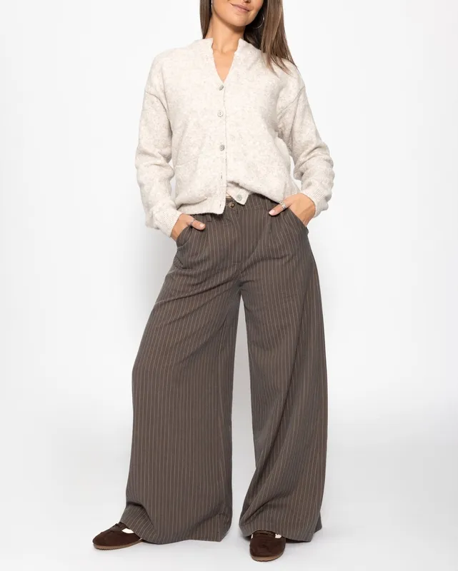 Brown Everyday Easy Clean Pants