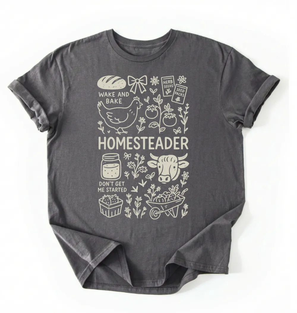 Homestead Life Graphic Cotton Tee