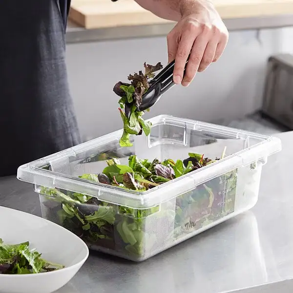 Low-Profile Polycarbonate Food Storage Box