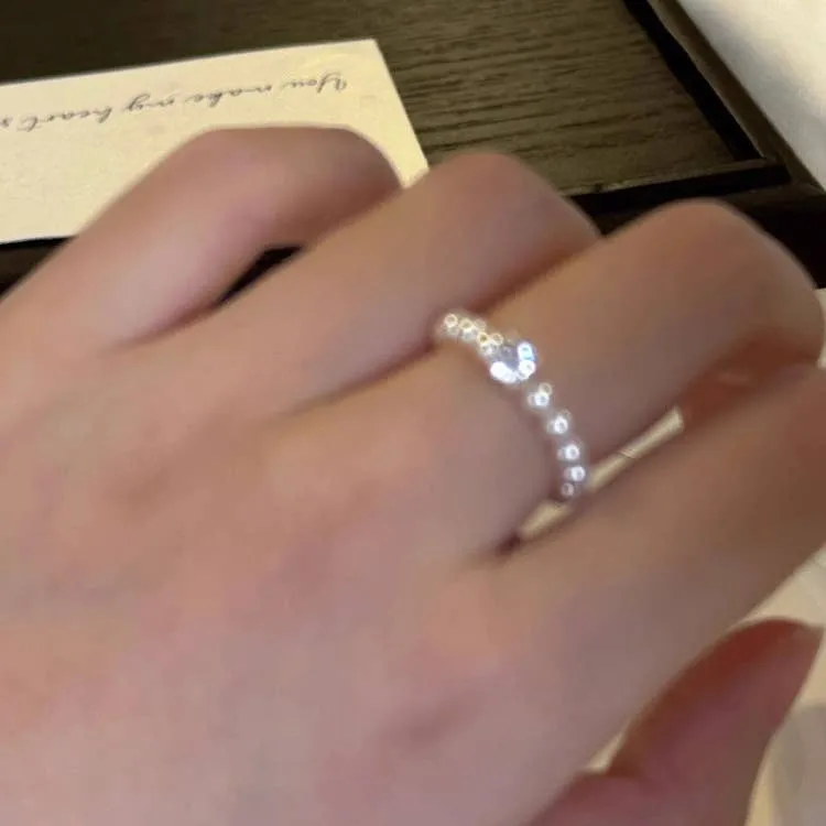 Pearl Small Band Ring
