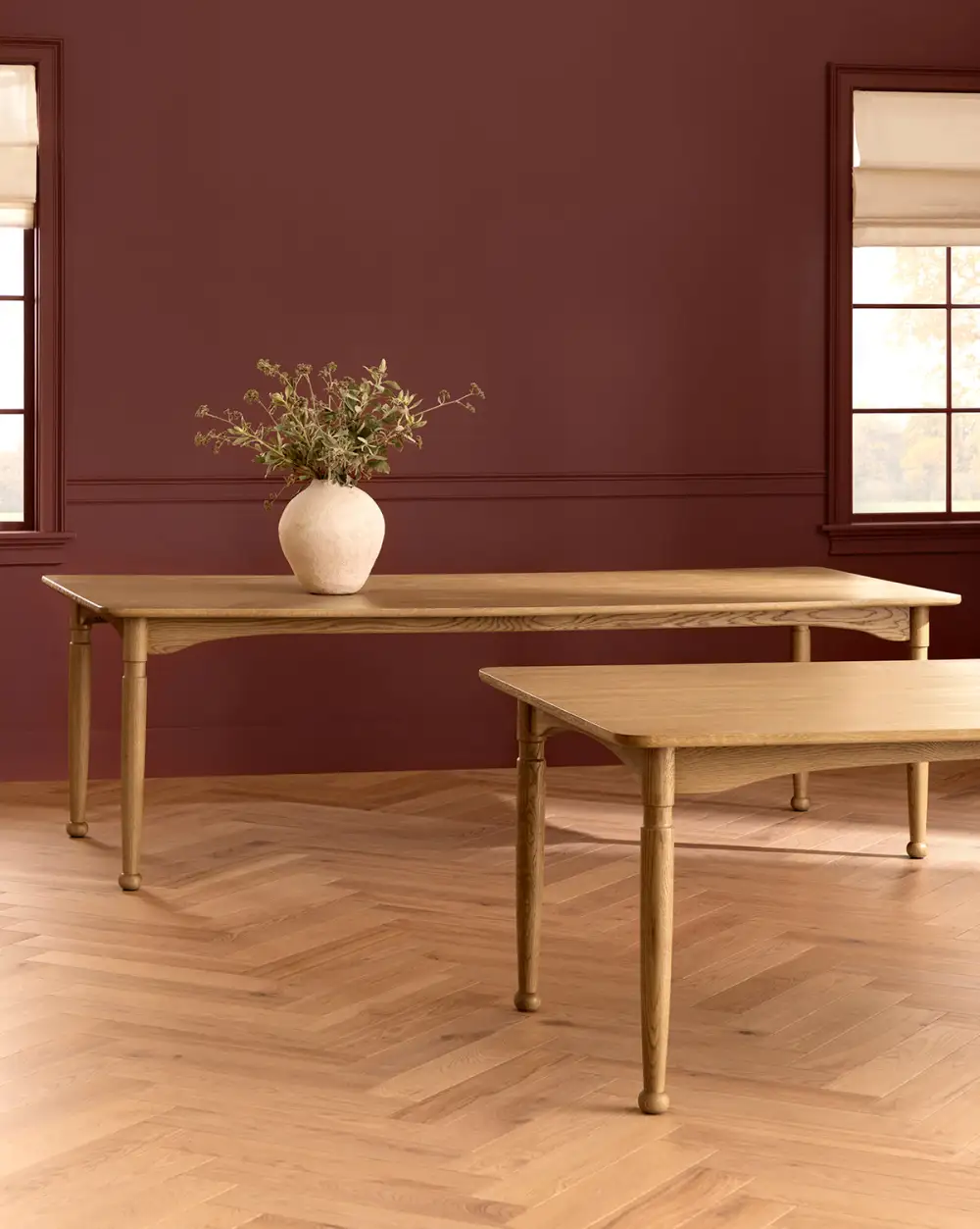 Traditional Oak Dining Table