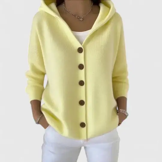 Modern Hooded Cardigan