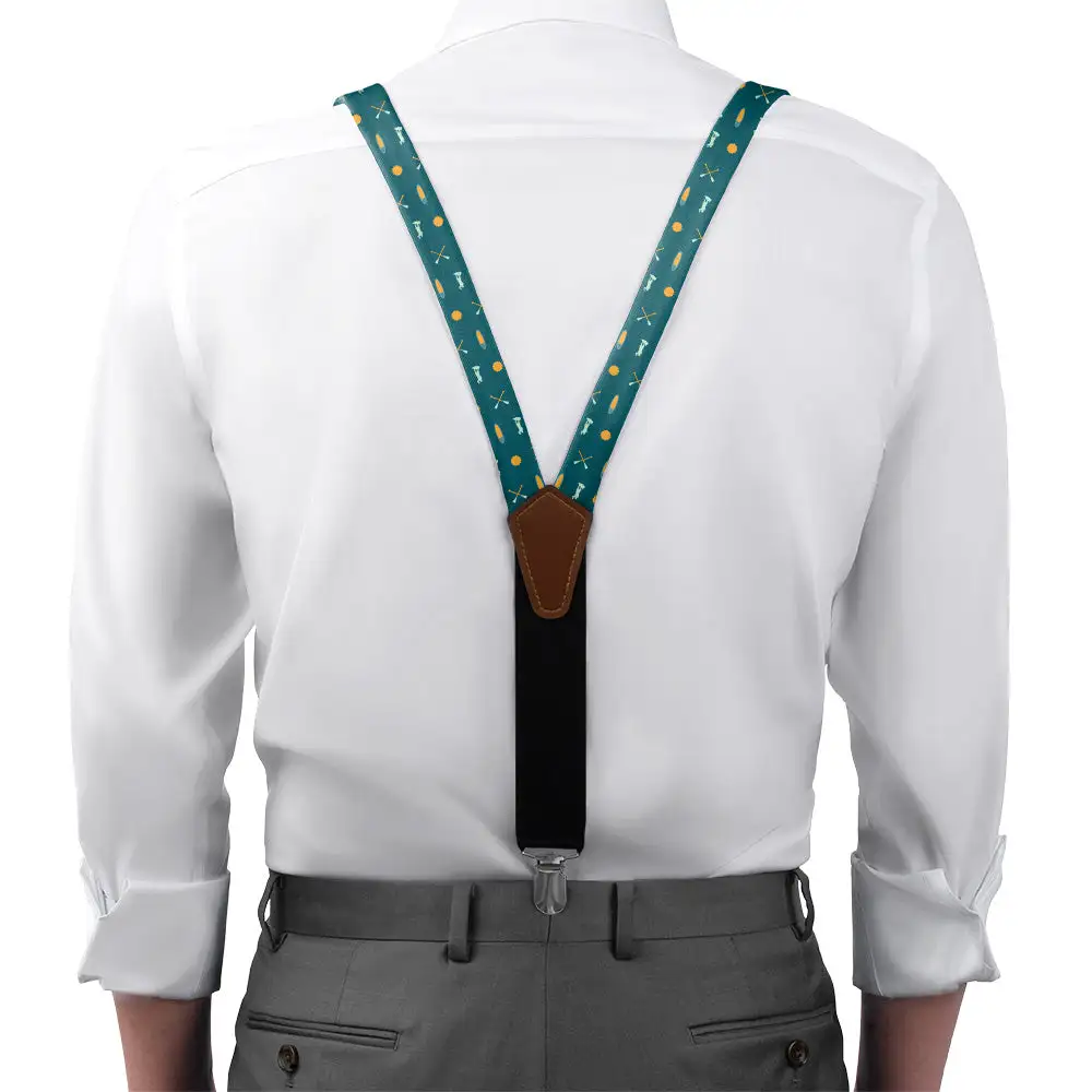 Paddleboarding Theme Suspenders