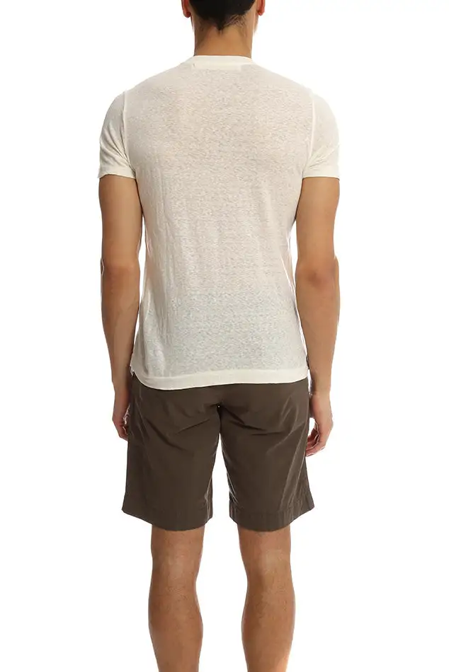 Classic Crewneck Linen T-Shirt