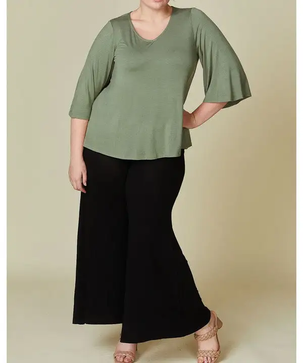 Bamboo Curvy Top