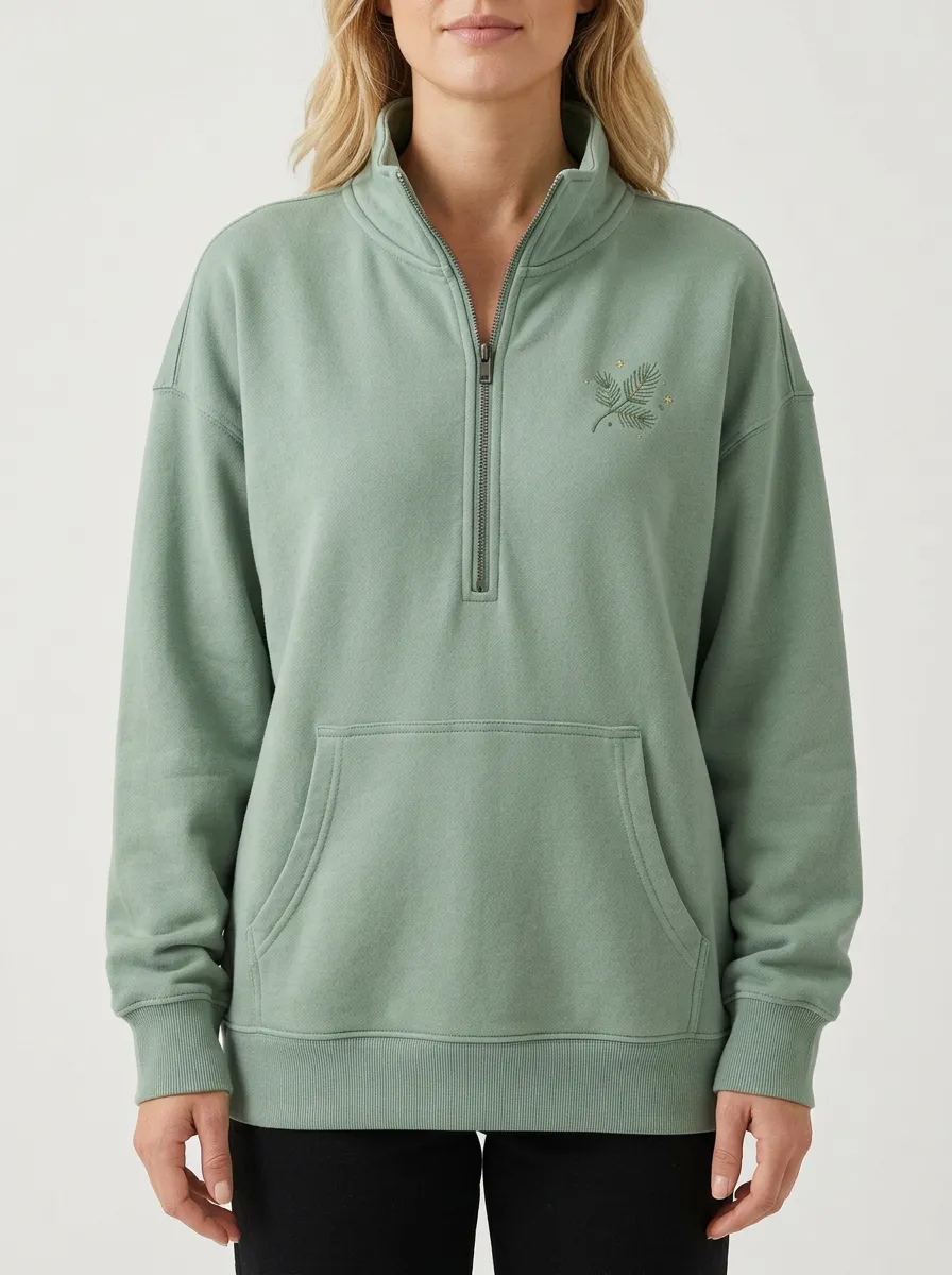 Women's Embroidered Sweatshirt