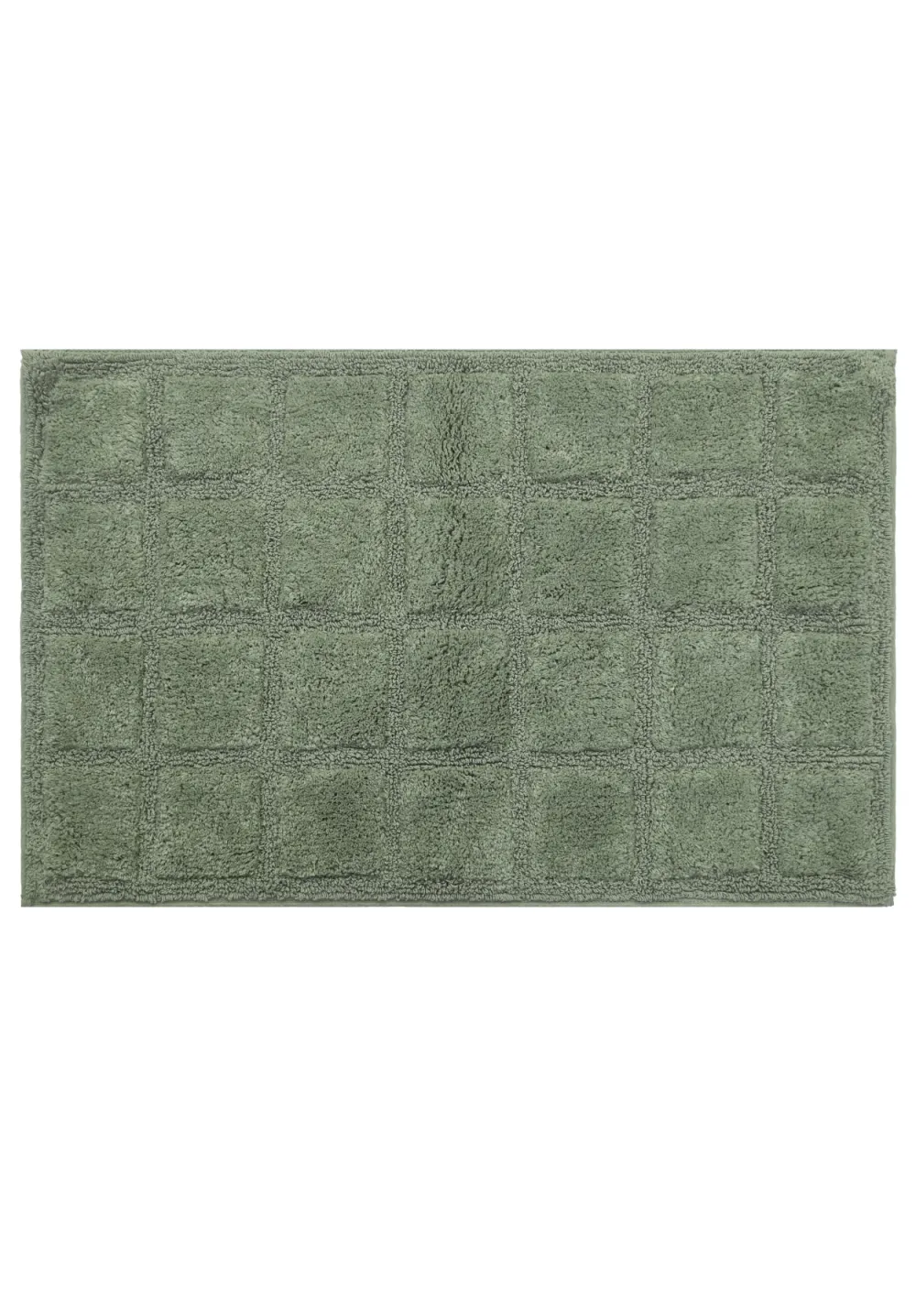 Absorbent Woven Contemporary Cotton Bathroom Mat