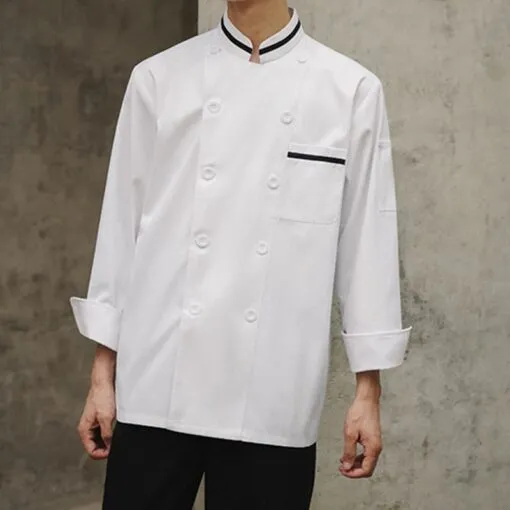 Practical Long Sleeve Chef Work Jacket