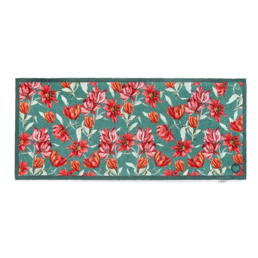Tumbling Tulips Runner Rug