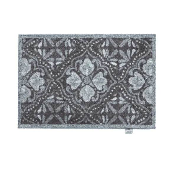 Traditional Floral Door Mat
