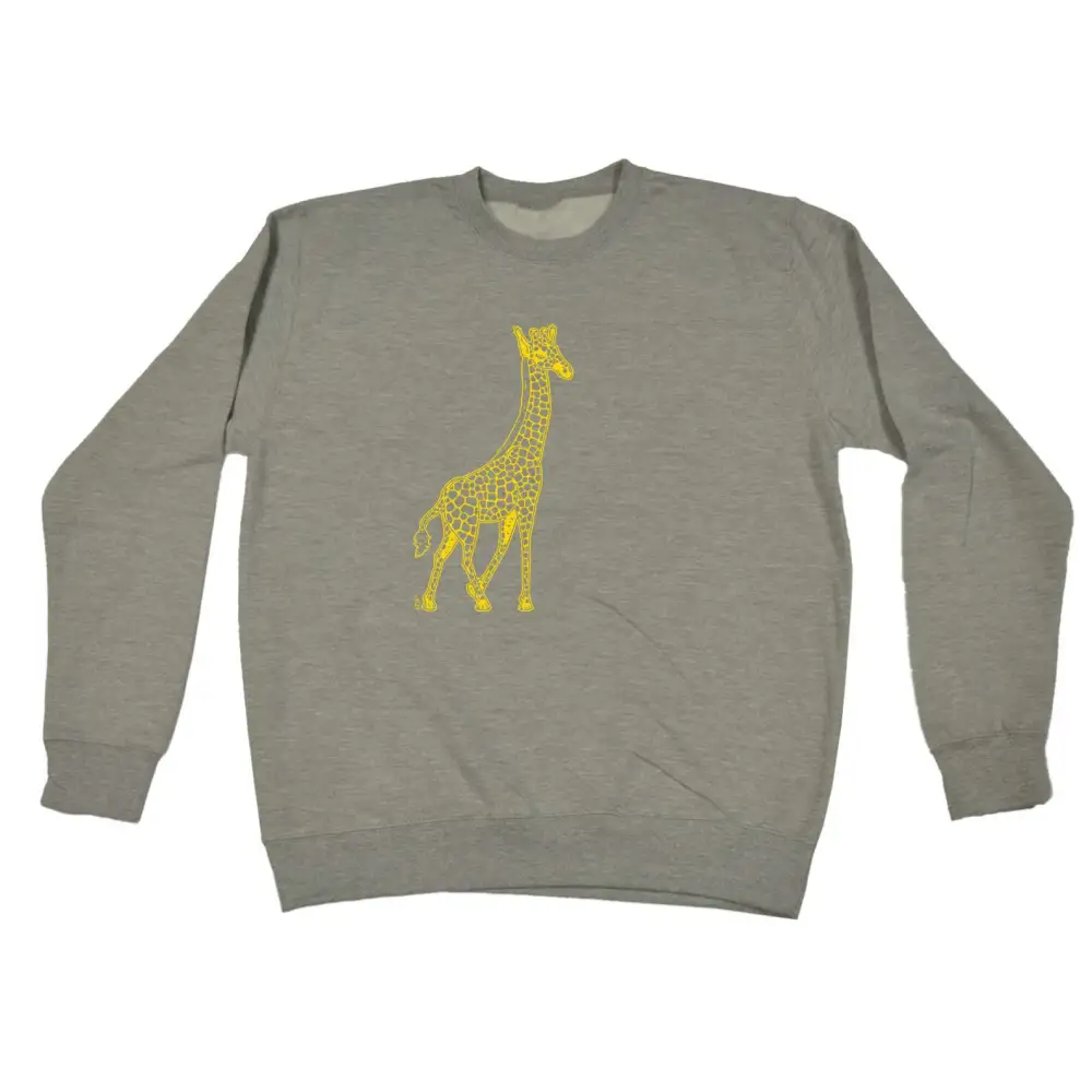 Giraffe Graphic Crewneck Sweatshirt