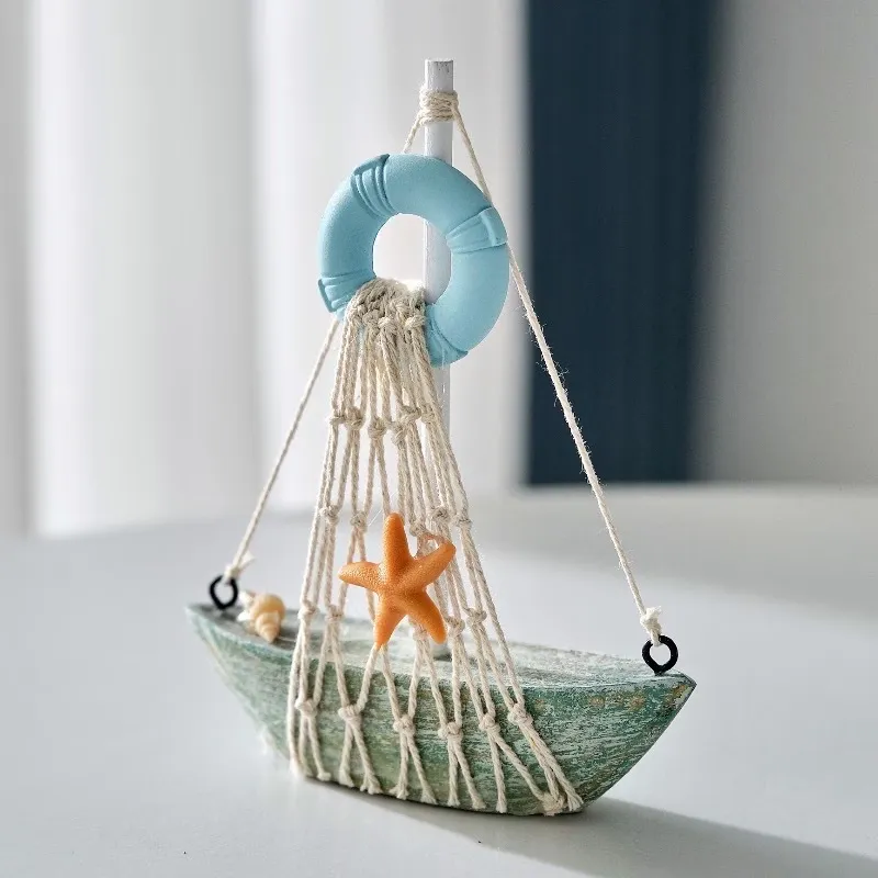 Coastal Themed Boat Decor