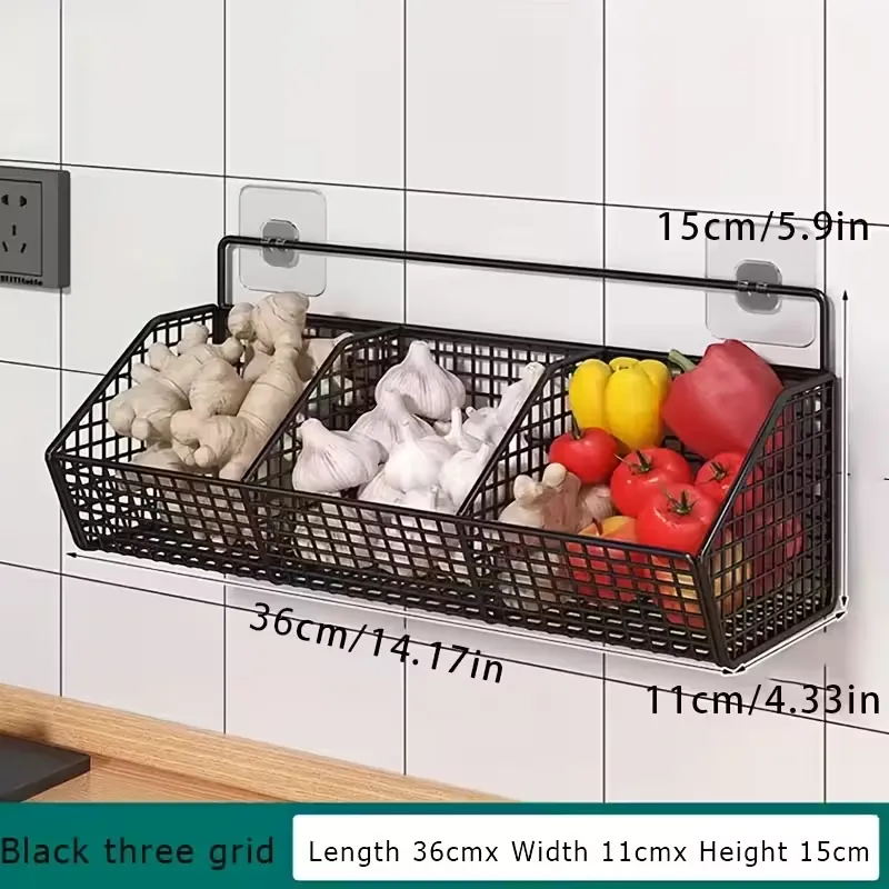 Multi-Section Wall Organizer