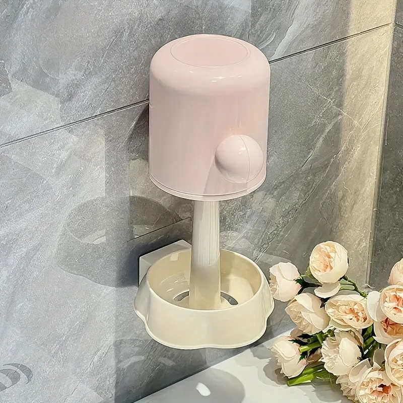 Wall-Mounted Toothbrush Holder Set