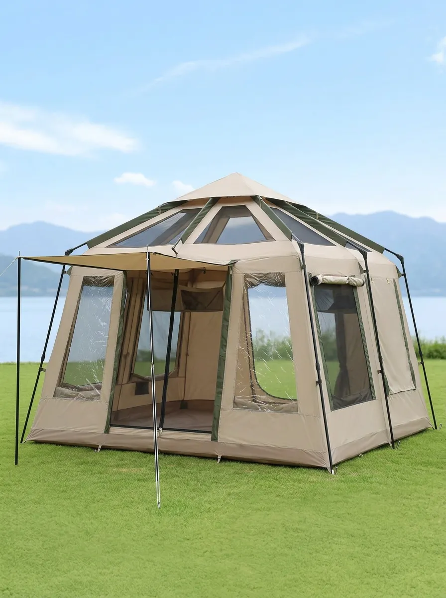 Panoramic Hexagonal Camping Tent