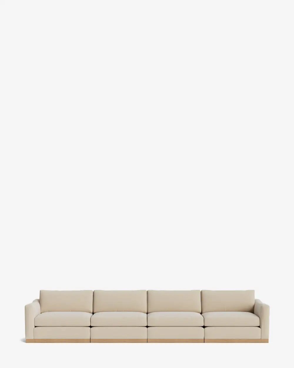 Modular Oak Sofa