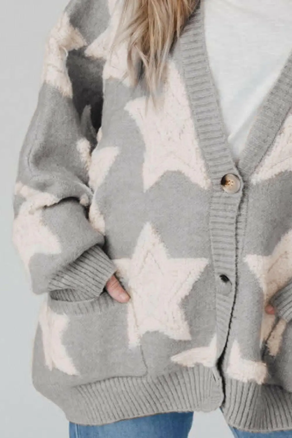 Long Sleeve Button Front Cardigan