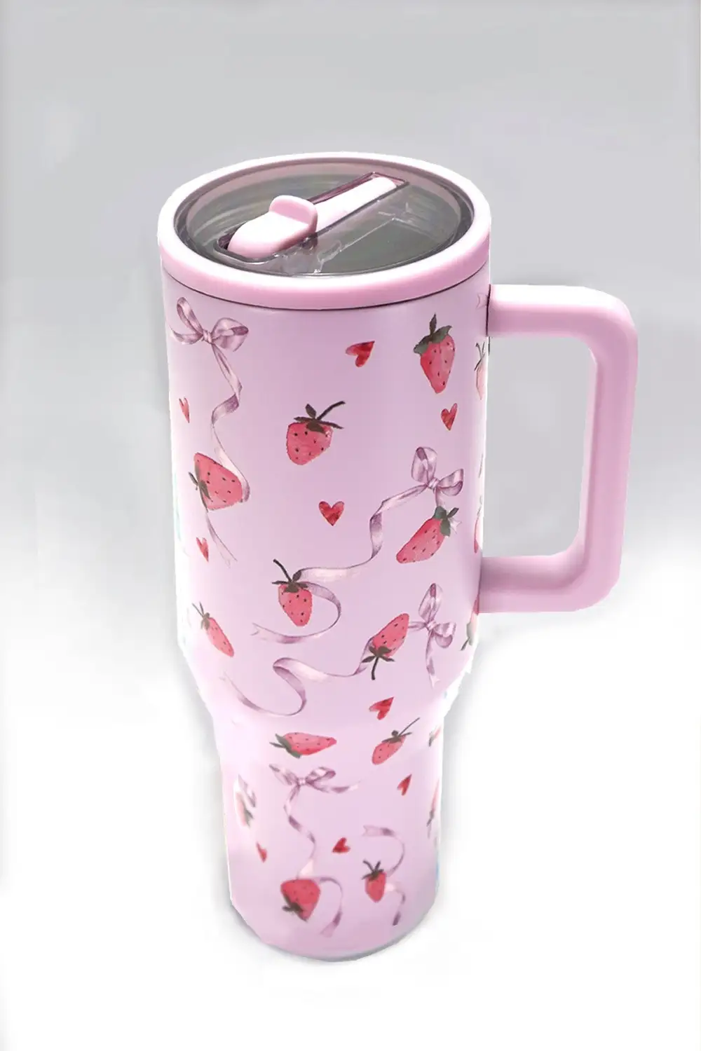 Rubber Base Vacuum Travel Tumbler