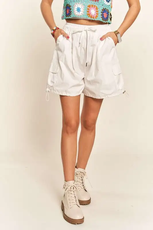 Drawstring Pocket Shorts