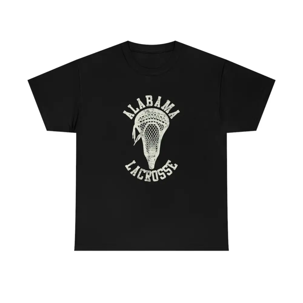 Alabama Lacrosse With Vintage Lacrosse Head Shirt