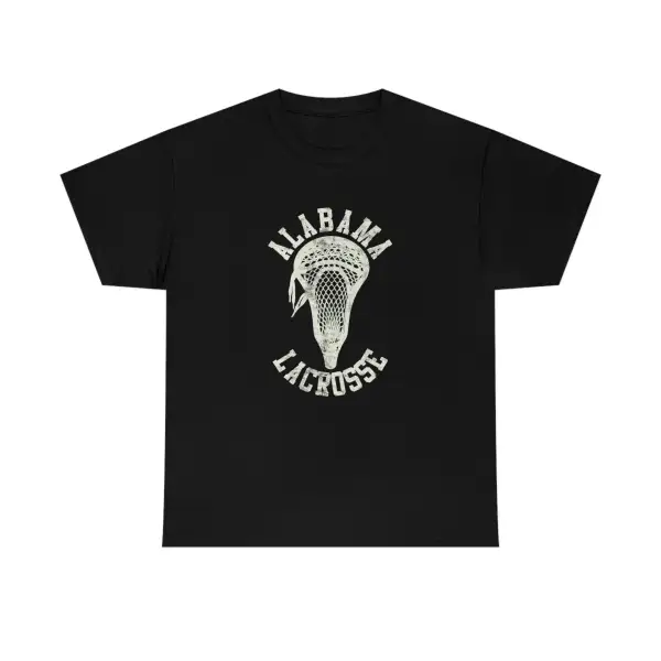 Alabama Lacrosse With Vintage Lacrosse Head Shirt