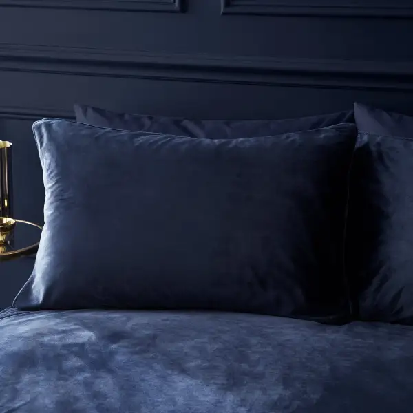 Classic Bedroom Printed Velvet Duvet Cover Set