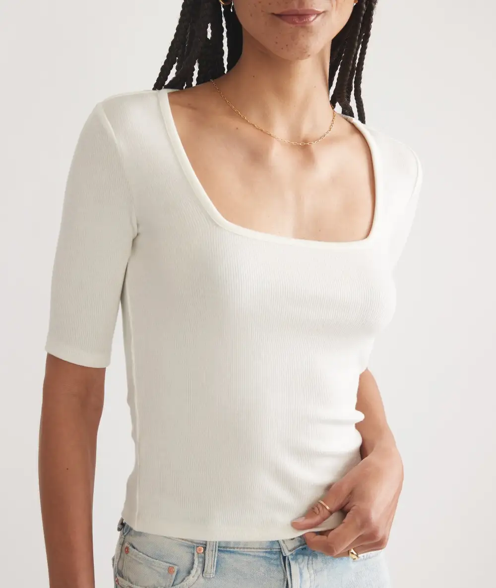 Short Sleeve Square Tee
