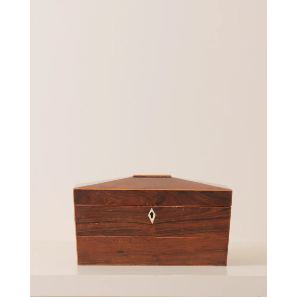Classic Sarcophagus Tea Caddy Box