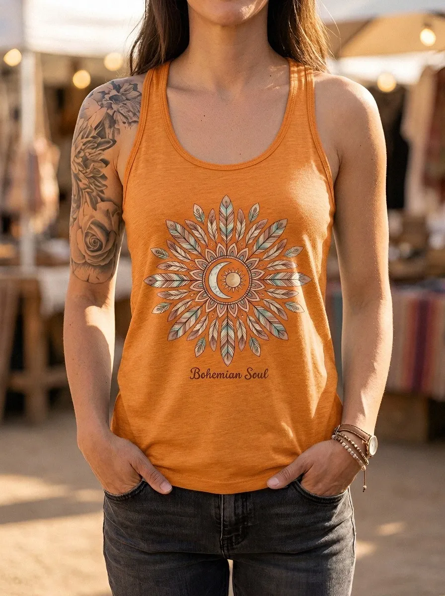 Bohemian Soul Sun Tank Top
