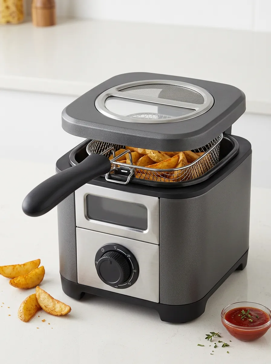 Classic Potato Wedge Deep Fryer