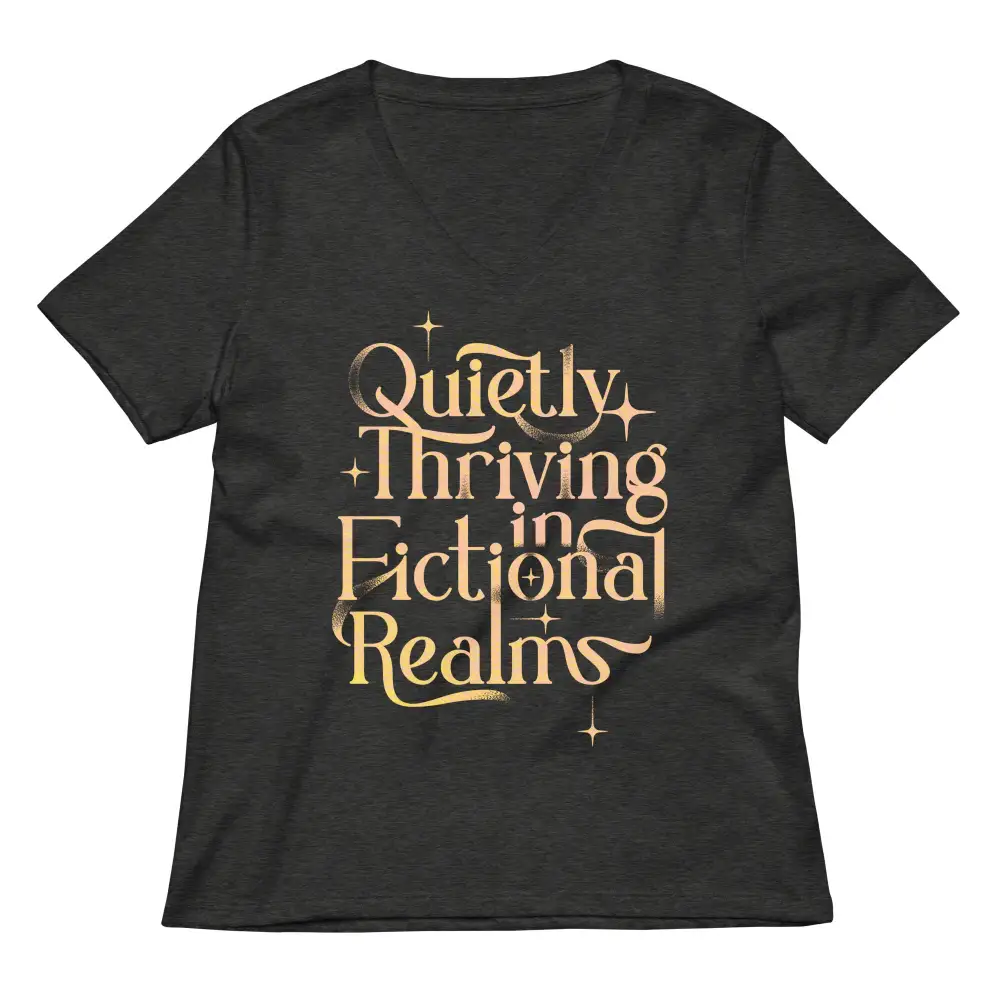 Fictional Realms V Neck Tee