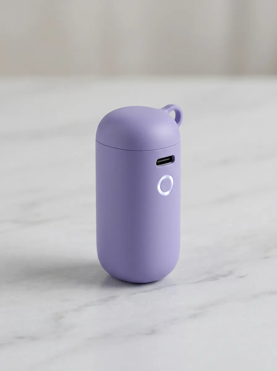 Purple Capsule Power Bank