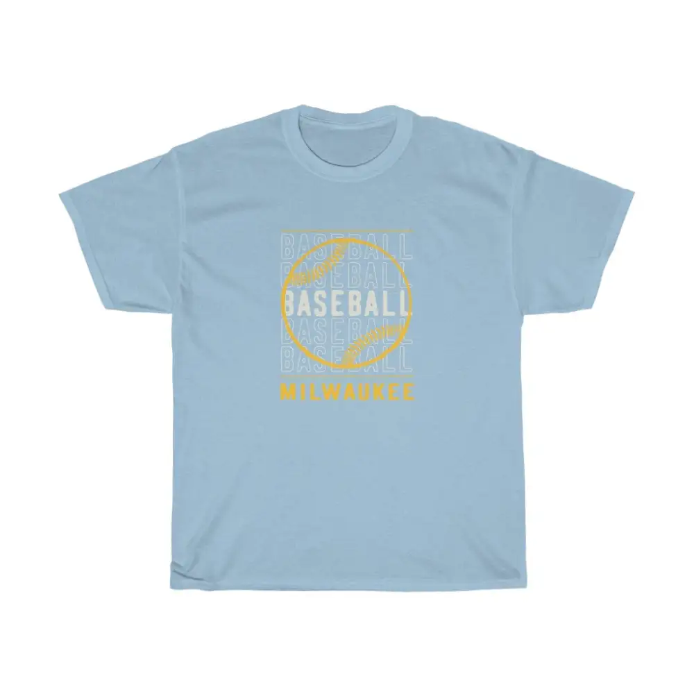 Baseball Milwaukee with Baseball Graphic T-Shirt