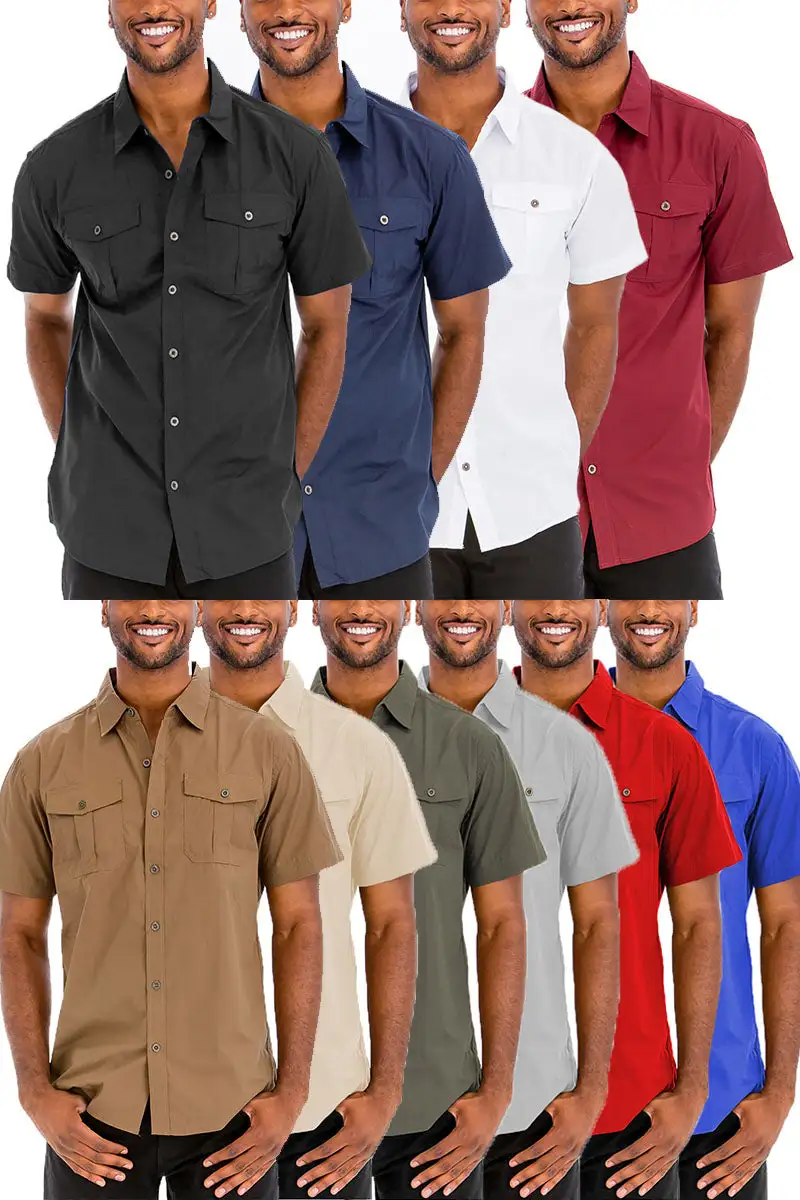 Two Pocket Button-Up Shirt