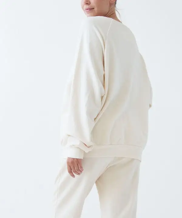 Layered Pullover Sweatshirt