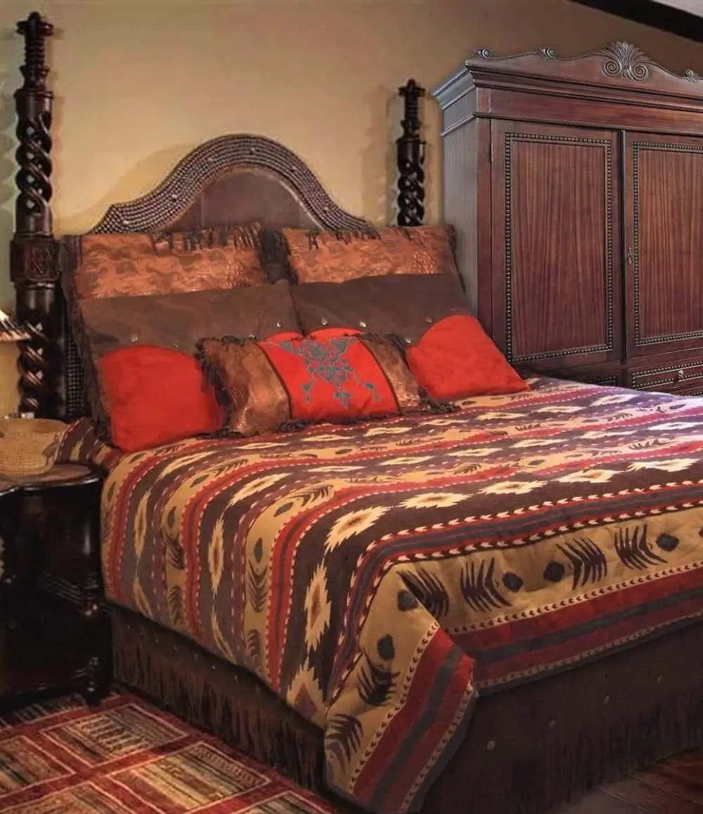 Distinctive Chenille Geometric Comforter Set