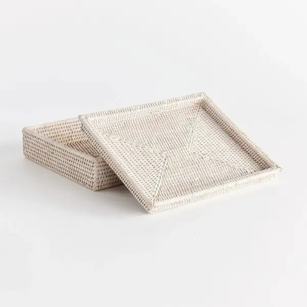 Modern Rattan Decorative Storage Box