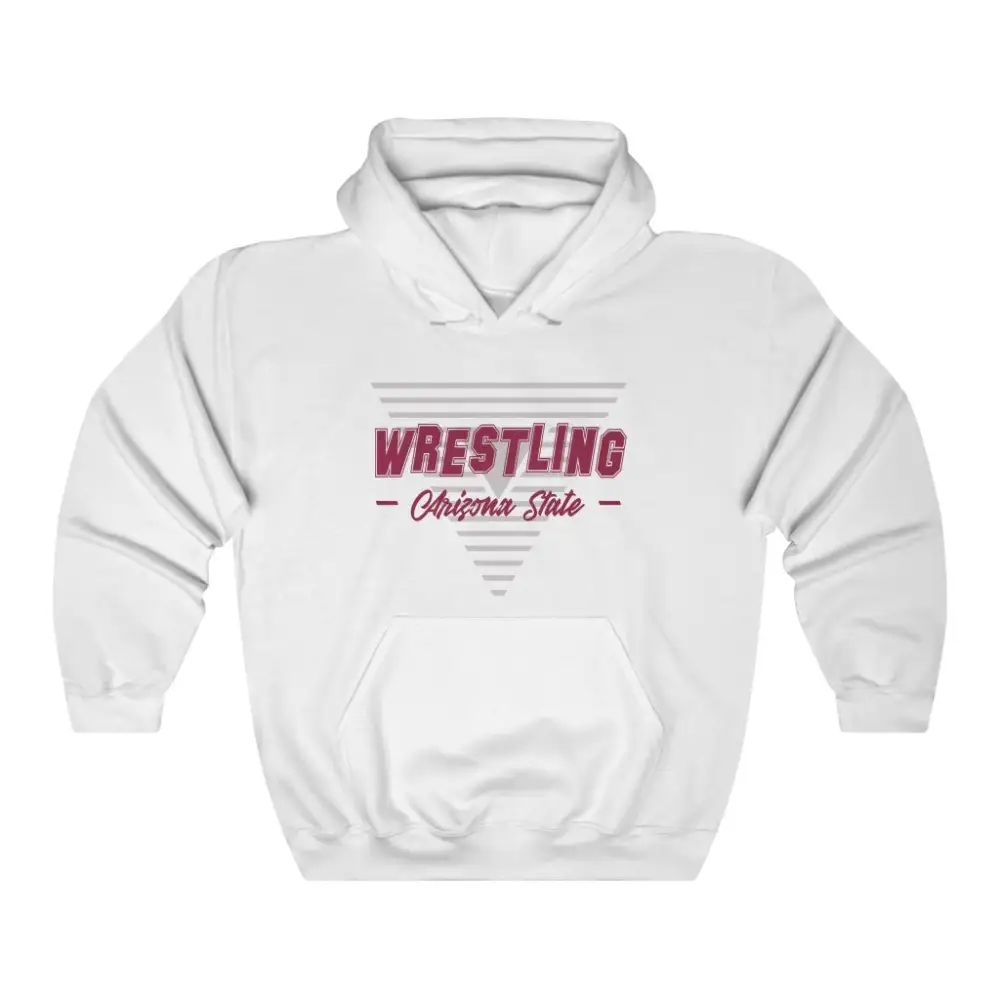 Varsity Triangle Wrestling Graphic Hoodie