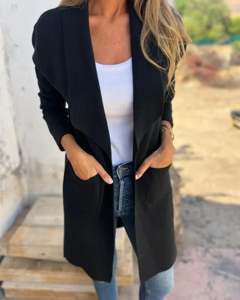 Longline Knit Cardigan
