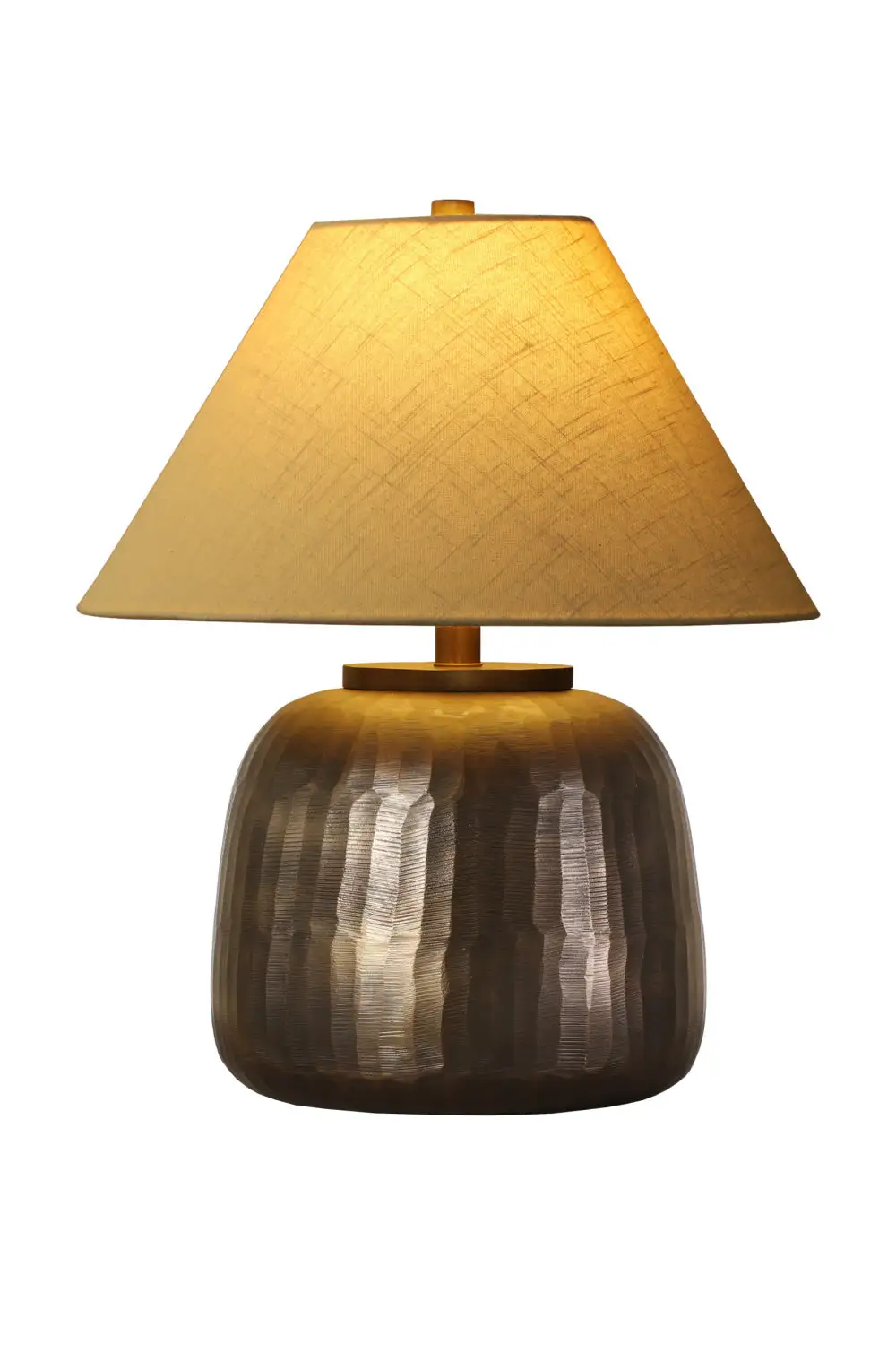 Antique Brass Base Table Lamp
